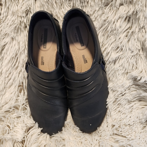 Clark's collection leather slip-ons, Size 6 - Picture 2 of 5